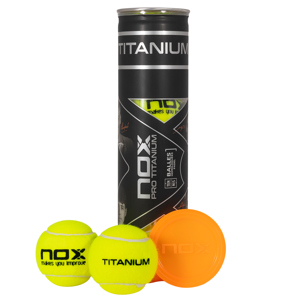 NOX Pro Titanium Pack Padel Balls