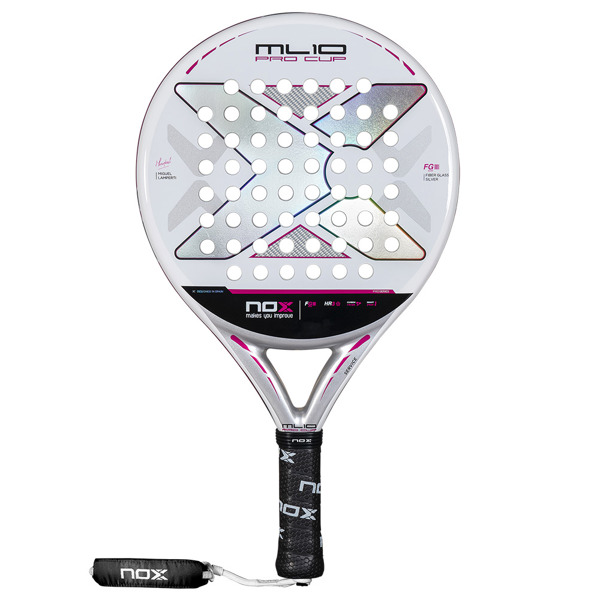 Nox ML10 Pro Cup Silver By Miguel Lamperti Padel Racket